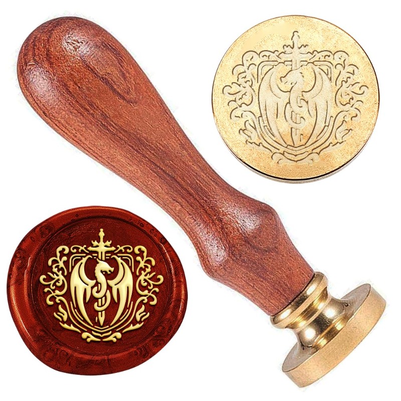Wax Seal Stamp Set - Sello de cera con espada de