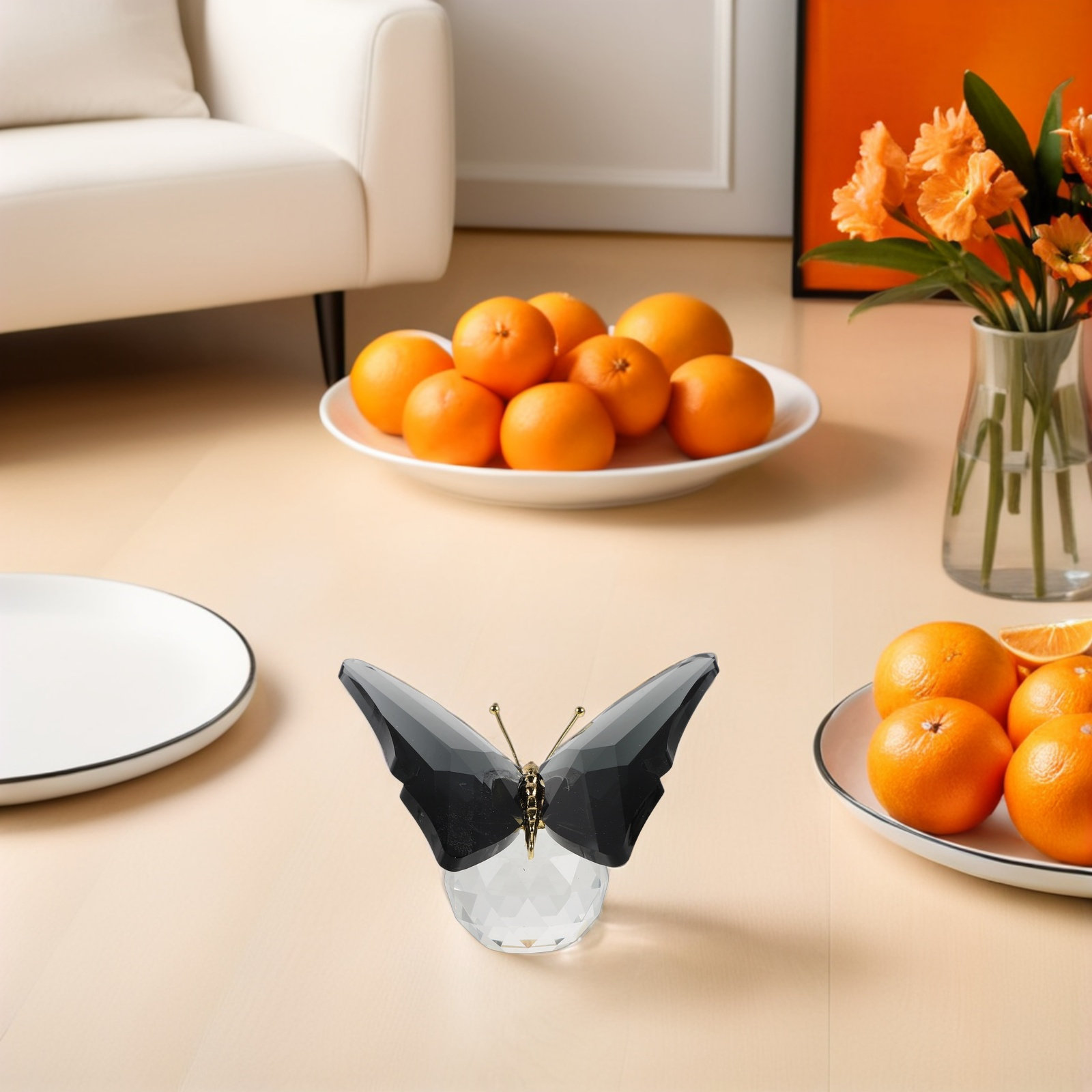 Paper Weight Crystal - Pisapapeles de cristal con forma de