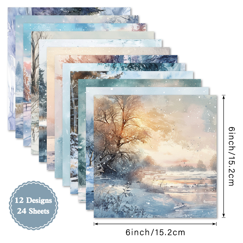 24 hojas de papel de paisaje G - Ink Blotter Paper reseña y precio