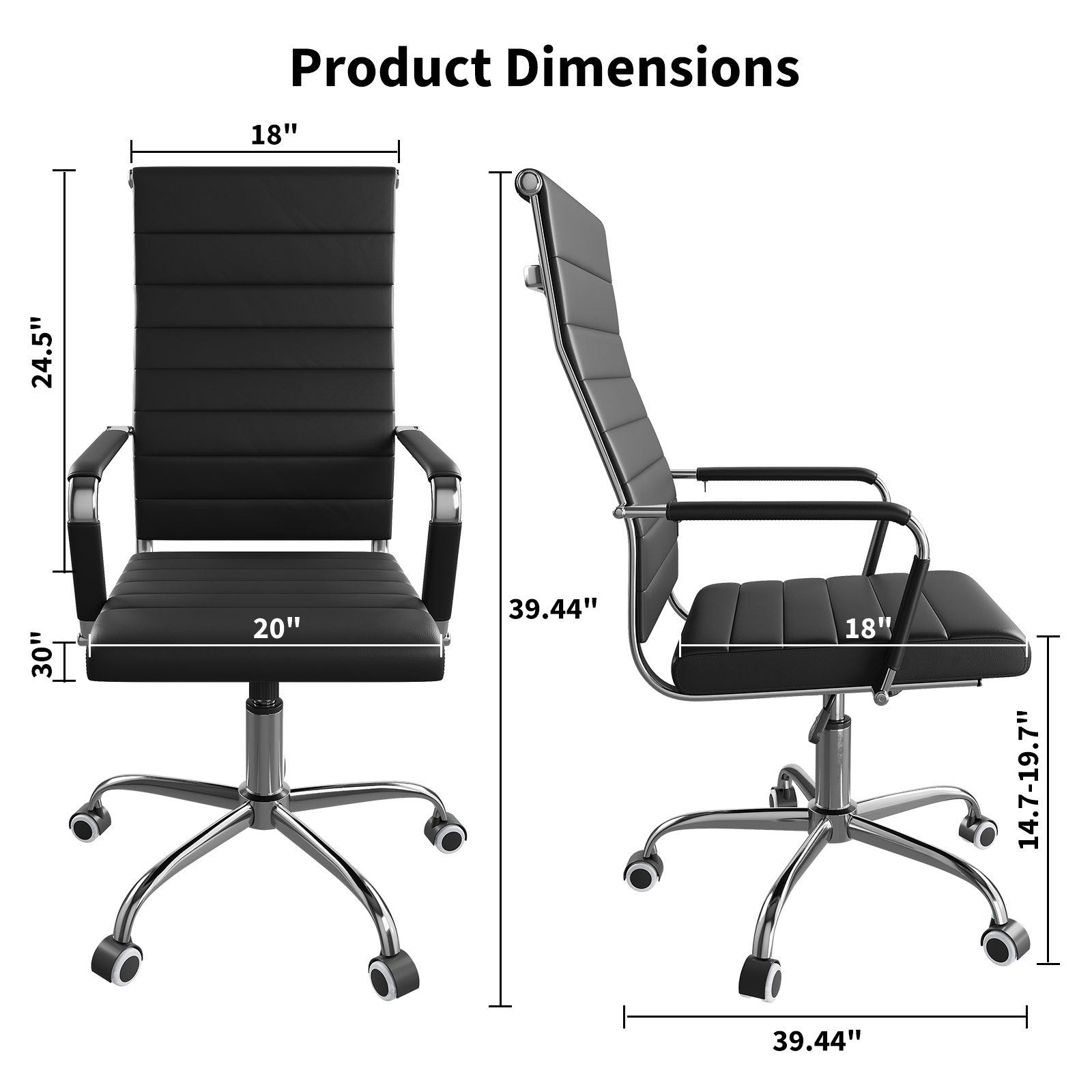 Silla de escritorio para ofici - Leather Desk Pad reseña y precio
