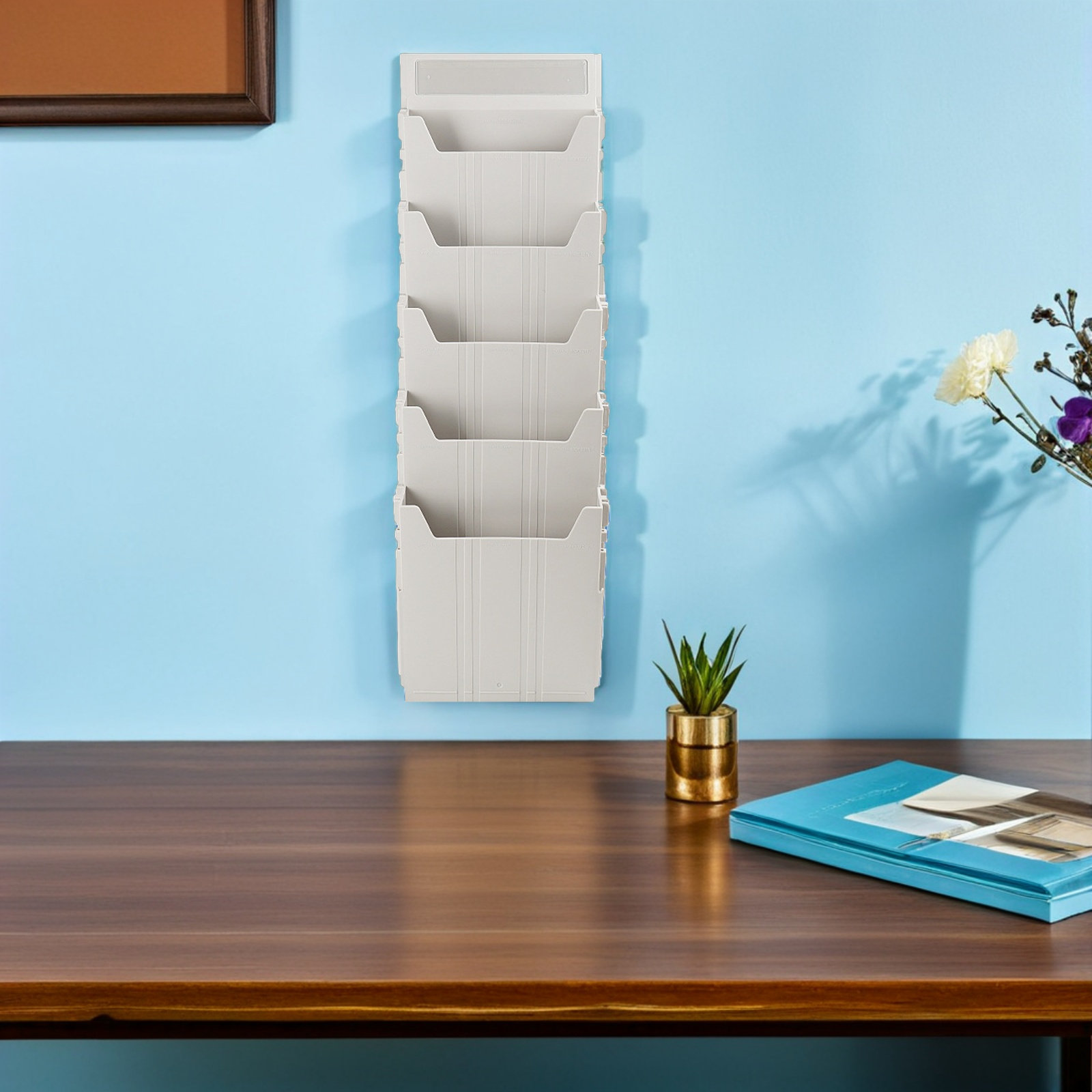 Portamagazines de pared, exten - Magazine Holder Rack reseña y precio