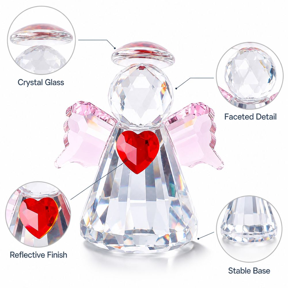 Nueva Figura de Ángel de Crist - Paper Weight Crystal reseña y precio